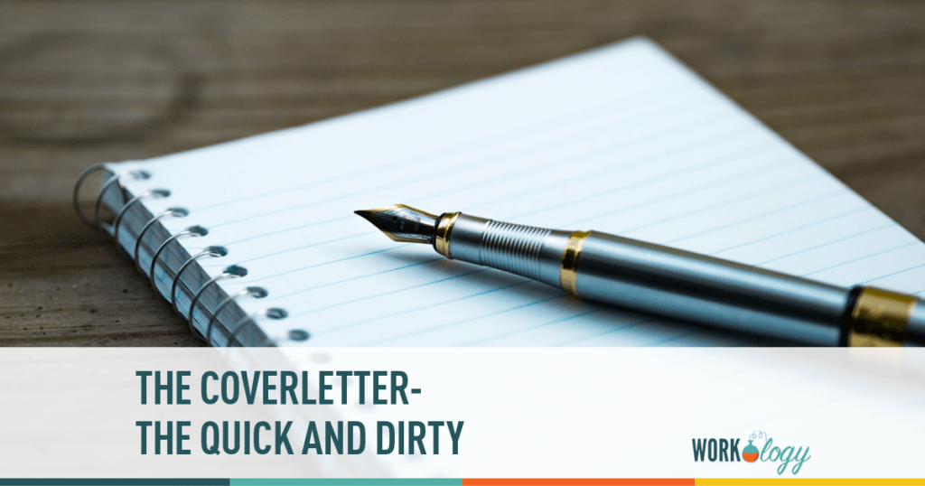 crafting an effective cover letters