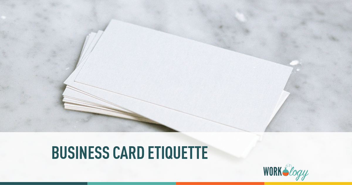 Interesting Youtube video on Business Card Etiquette