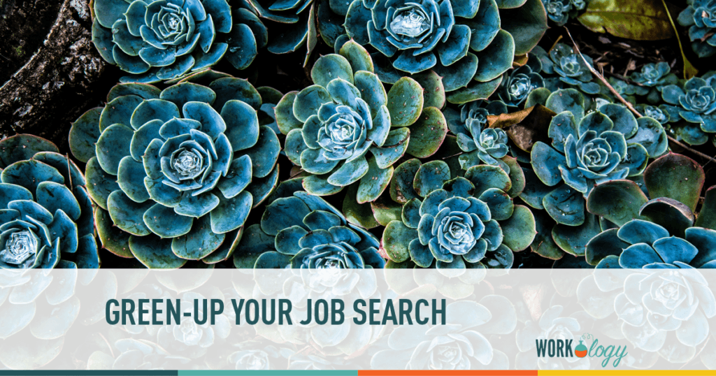Ways you can positively impact the planet in your job search