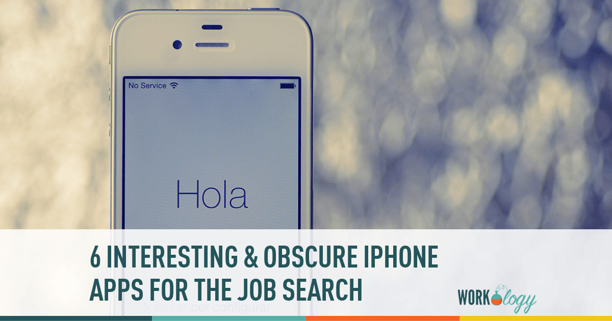 Interesting iPhone apps you can use in your jo search