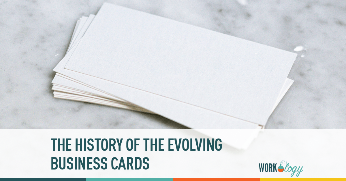 The Evolution of Business Cards