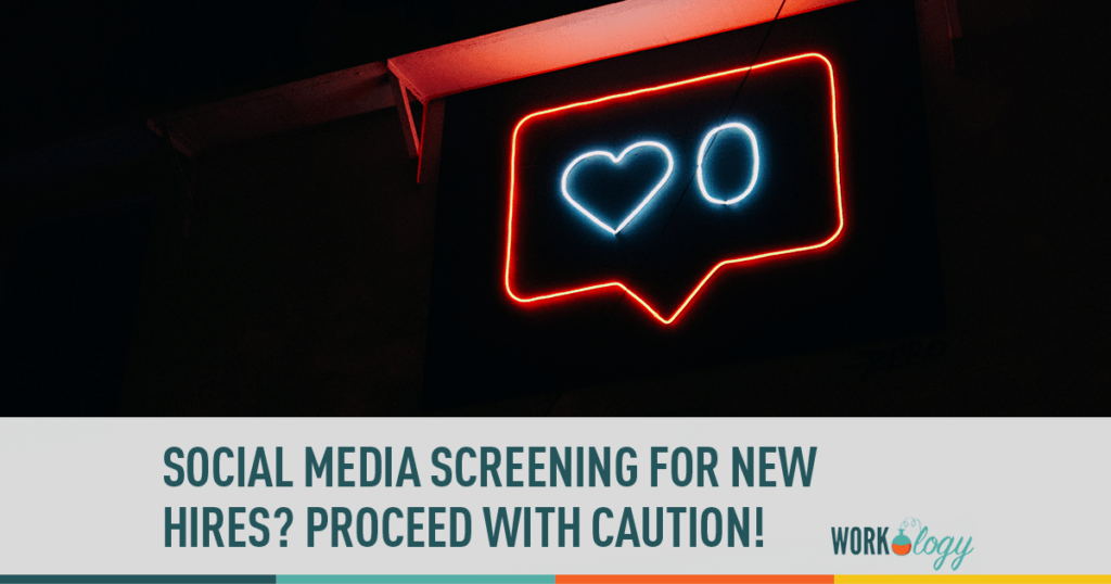 Potential Pitfalls From Social Media Screening  For Hires