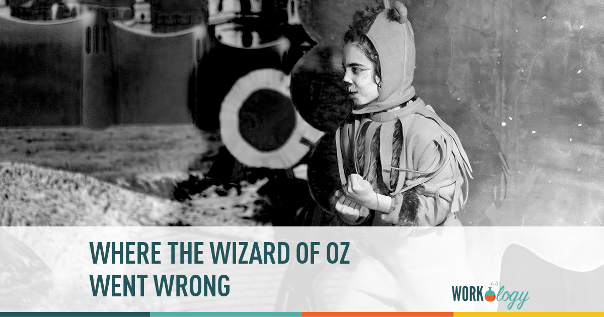 The autocratic leadership style of the Wizard of Oz