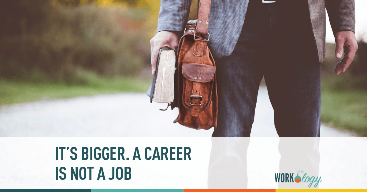 A career vs your job