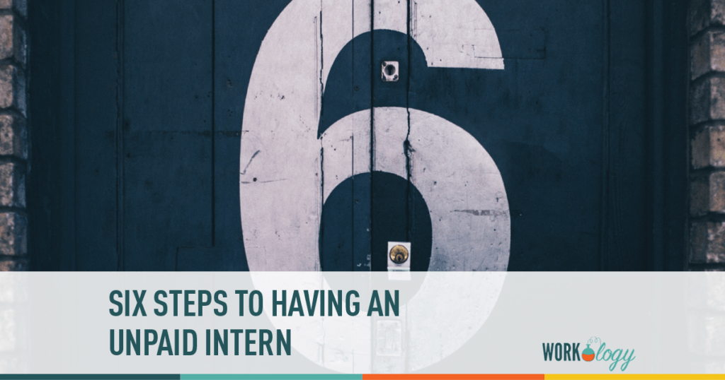 Steps to follow before getting an unpaid intern