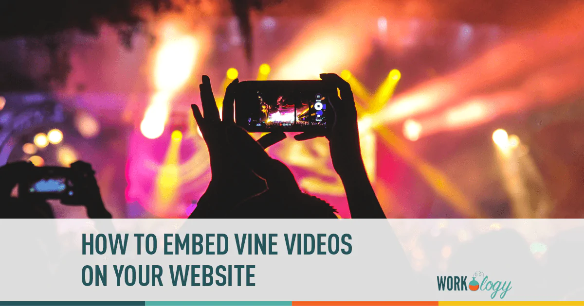Embedding Vine Videos