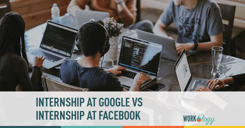 Comparison between Internship at Google & at Facebook