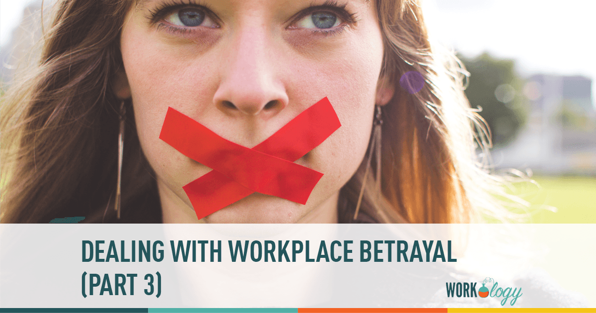 workplace, betrayal, trust