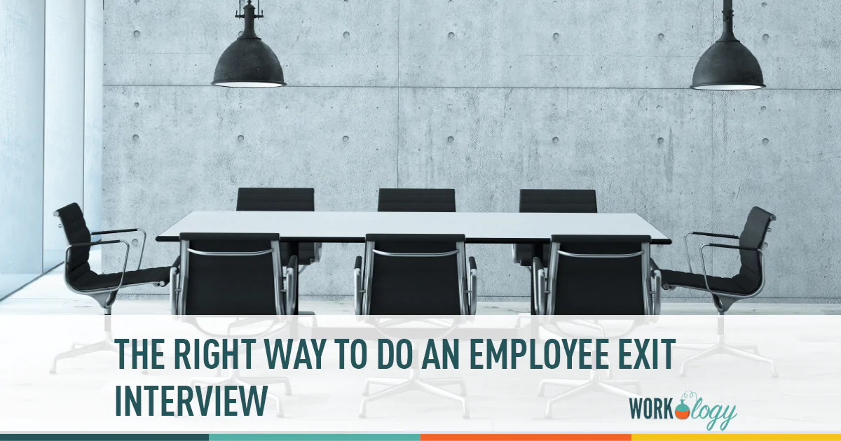 the right way to give an employee exit interview