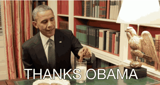 thanks obama, president obama, obama cookie