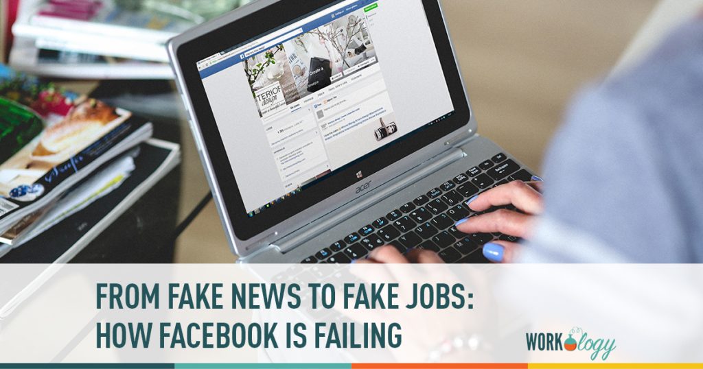 fake news, Facebook jobs