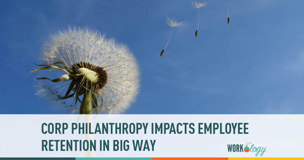 employee retention, corp philanthropy, employee engagement