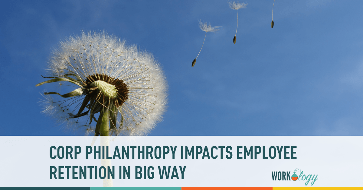 employee retention, corp philanthropy, employee engagement