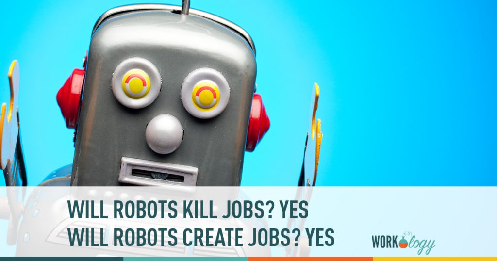robots, automation, robots kill jobs, robots create jobs