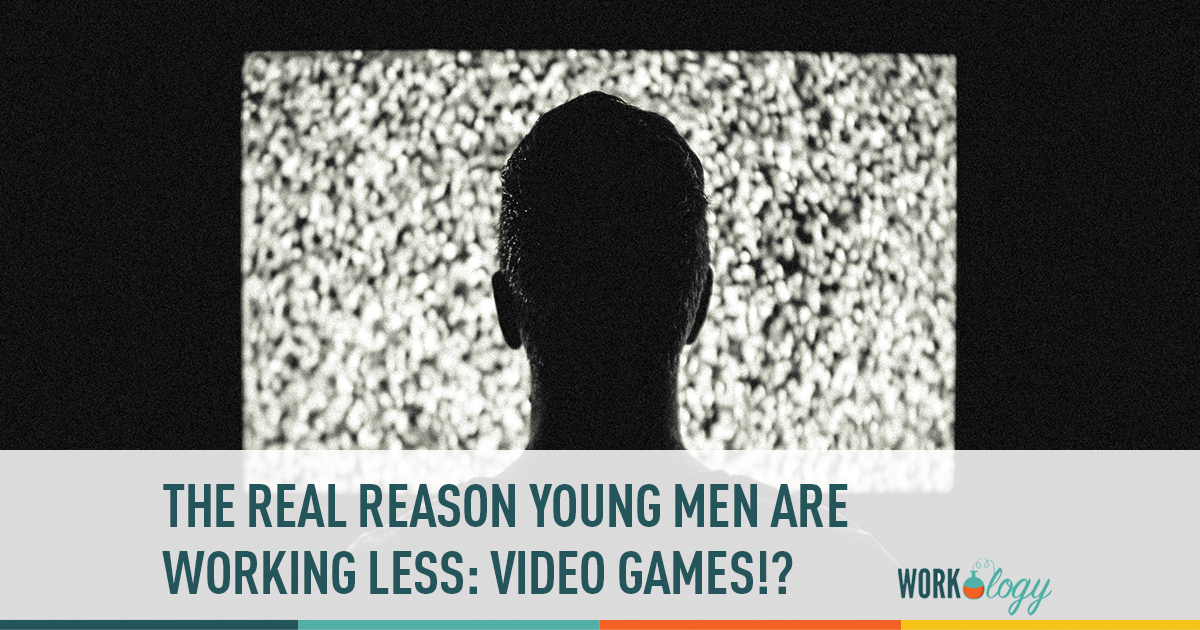 the real reason young men are working less - video games?