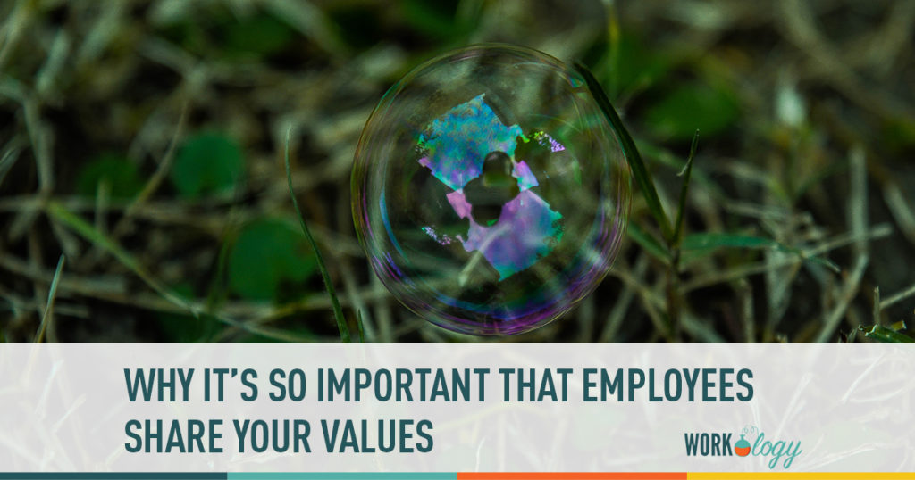 why it's so important that employees share your values