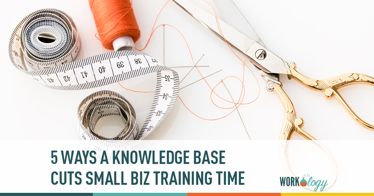 5 ways a knowledge base cuts small business training time