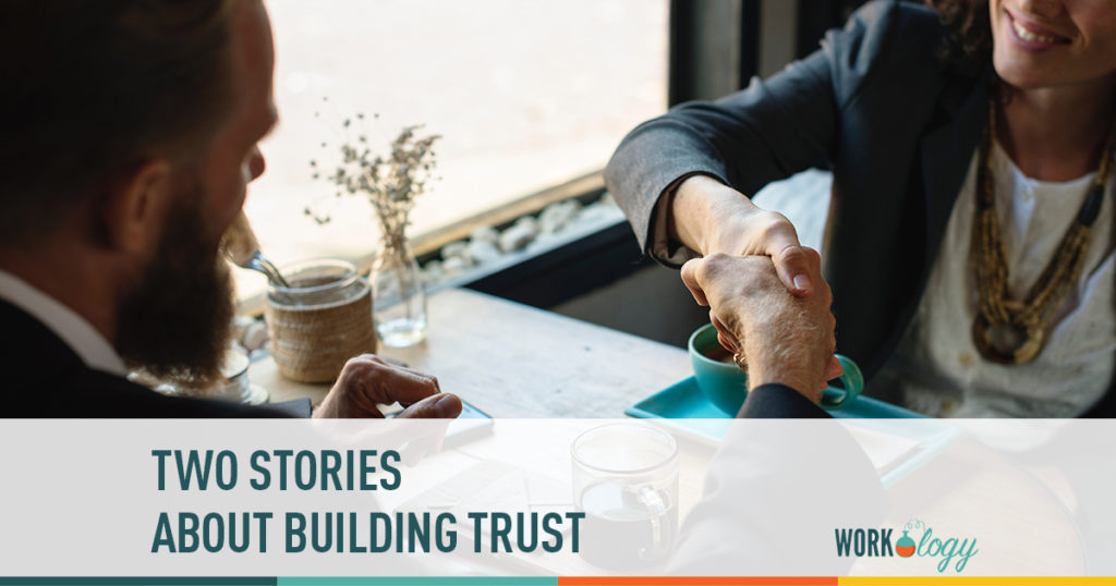 two stories about building trust