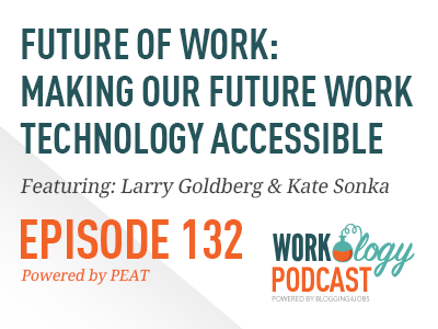 Workology Podcast Episode 132: Future of Work: Making Our Future Workplace Technology Accessible