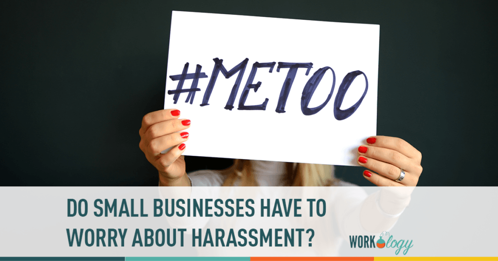 do small businesses have to worry about harassment?