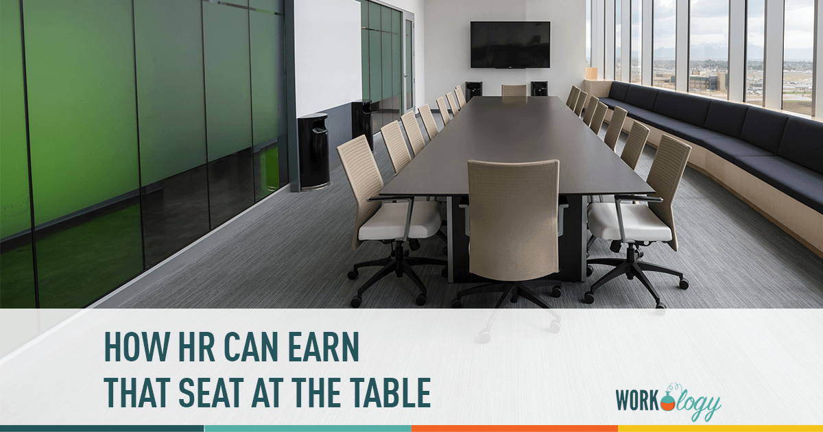 How HR can earn that seat at the table