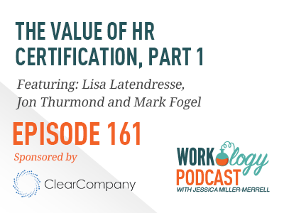 the value of hr certification part 1