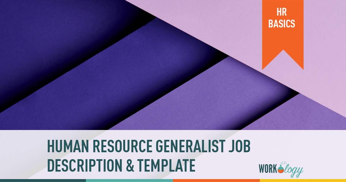 hr human resource generalist job description template