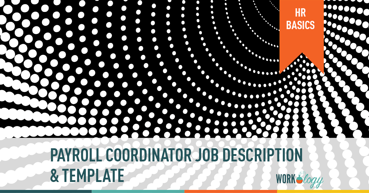Job description template for payroll coordinator in human resources