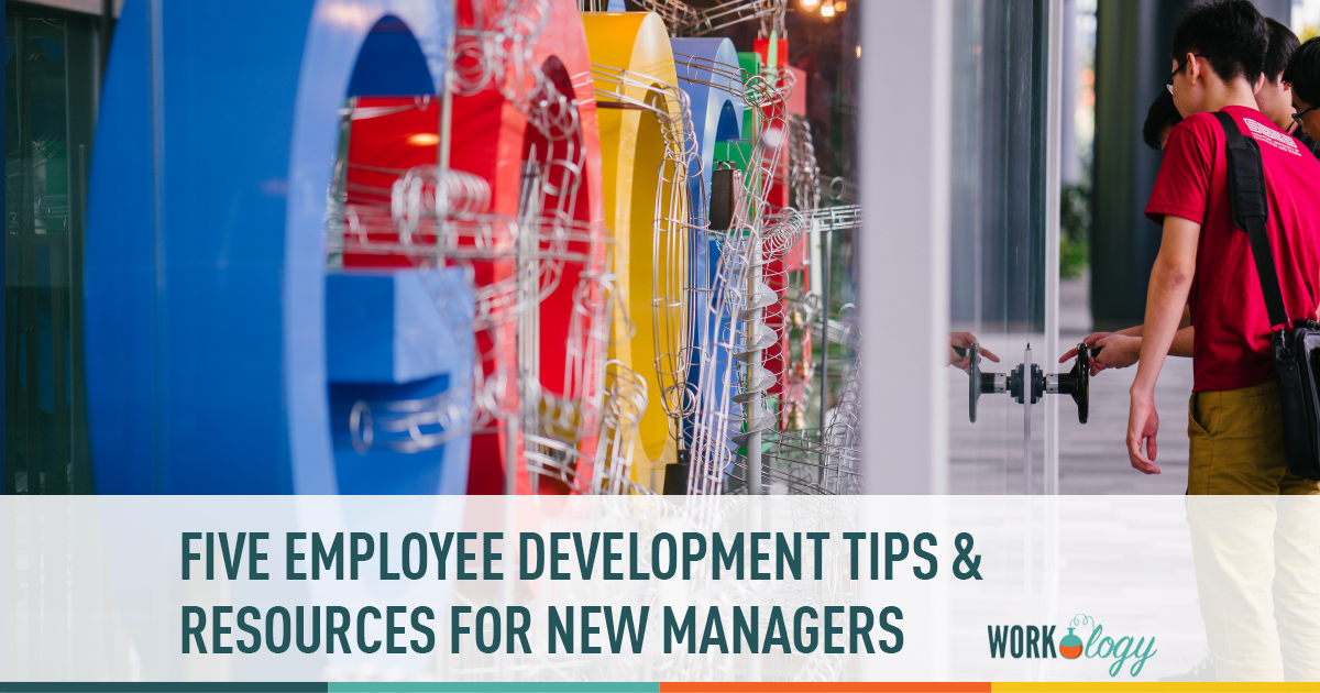 new manager employee development tips resources